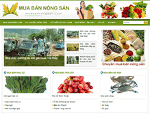 Tablet Screenshot of muabannongsan.com